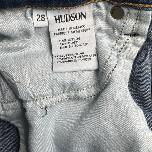 Hudson Krista Ankle Super Skinny Jeans, Size 28 - Picture 5 of 11
